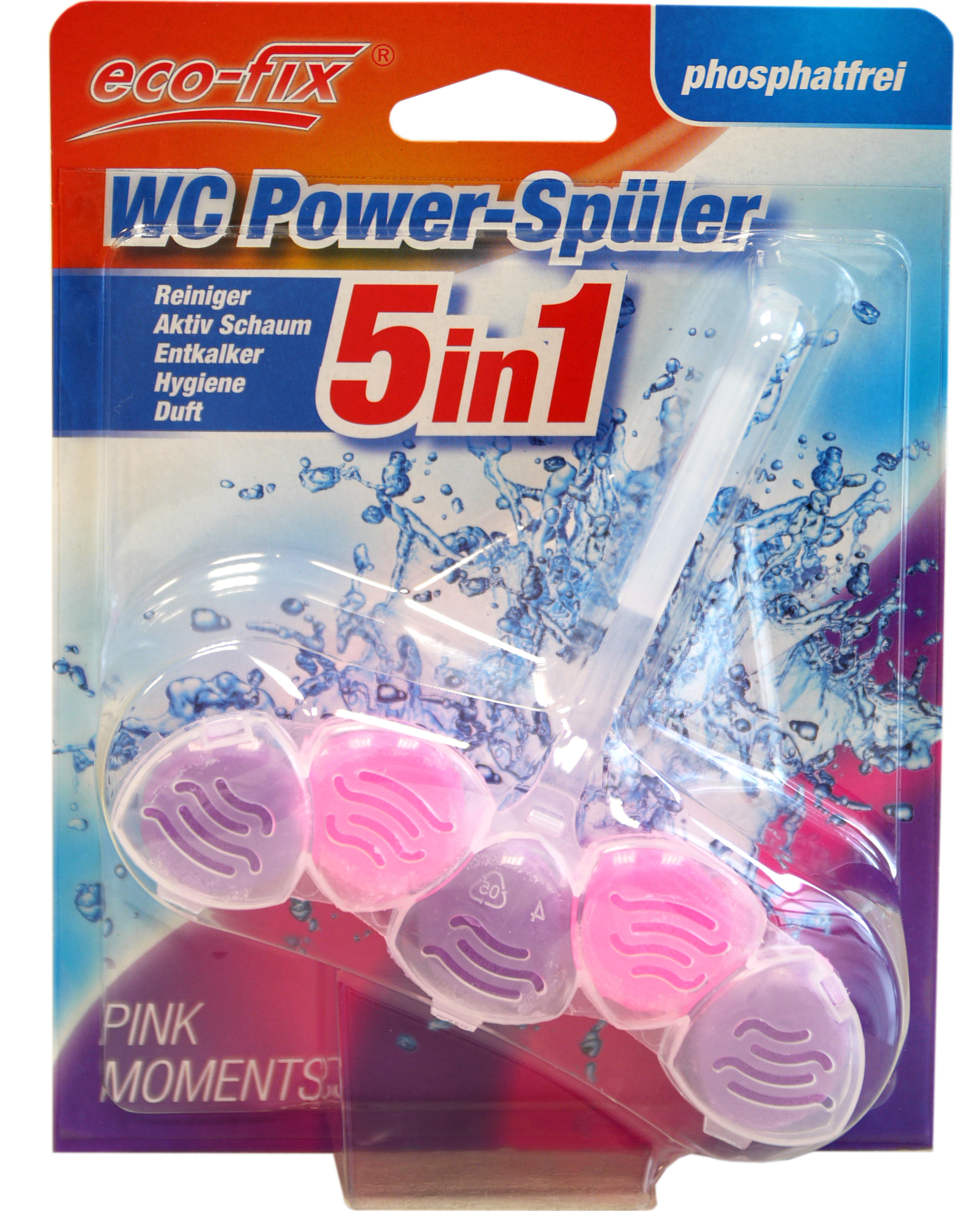 eco-fix toilet power5in1 Pink Moments
